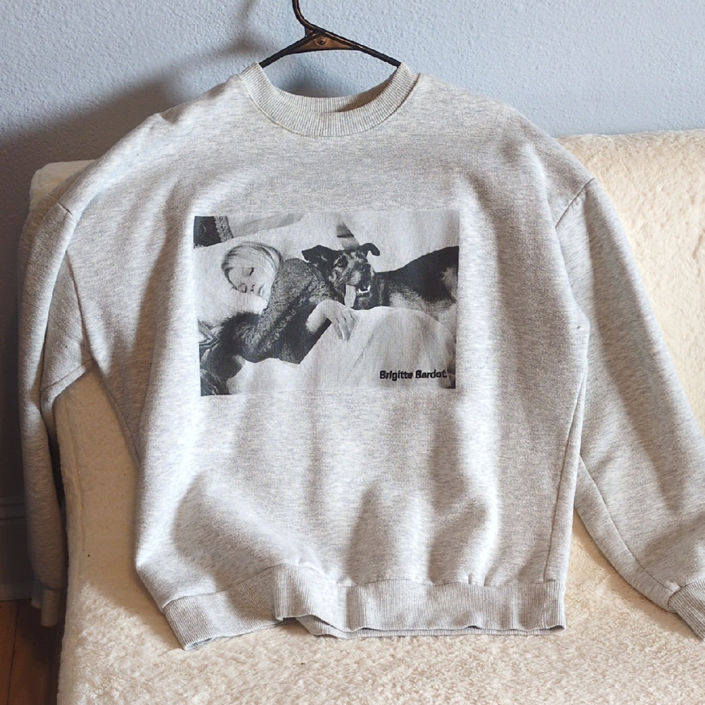 Pull&Bear Cream Bardot Sweater